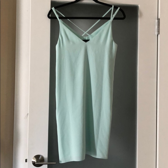 Top Shop Aqua Dress - Picture 1 of 4
